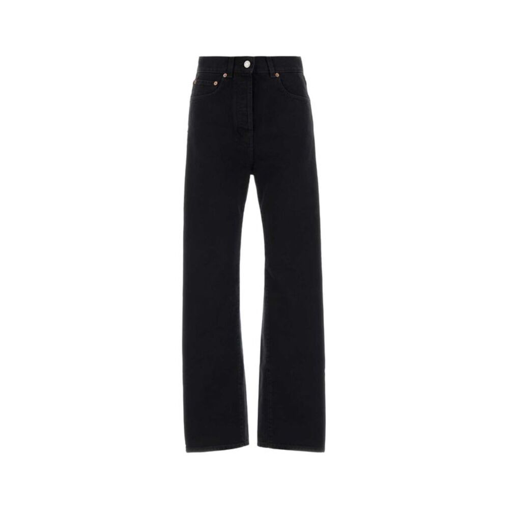 Balmain Women Black Denim Jeans